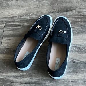 Steven New York Black Women's Loafers